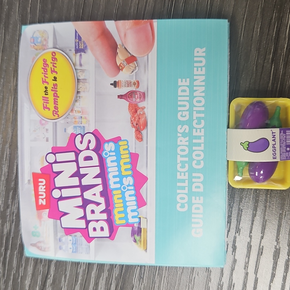 Mini Brands Collector's Mini Eggplant